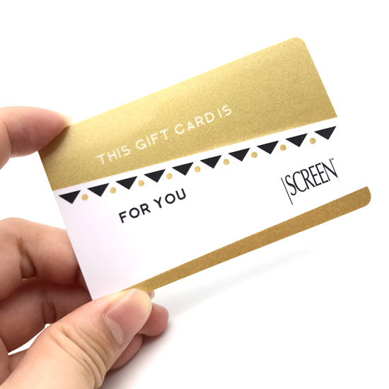gold gift card