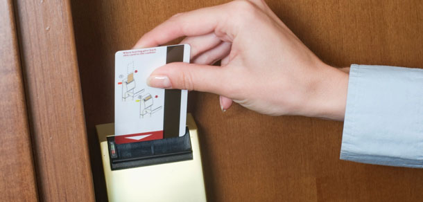 magnetic stripe hotel lock card