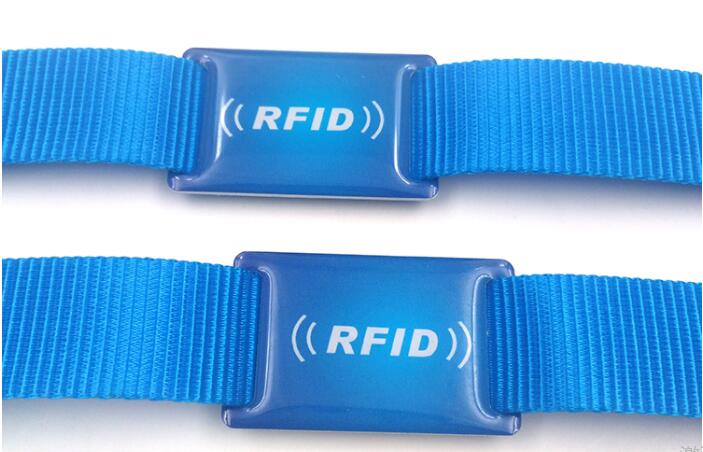 RFID festival woven wristbands