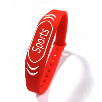 silicone RFID smart wristband