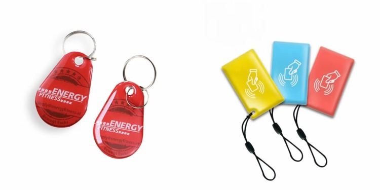 NFC الايبوكسي سلسلة المفاتيح