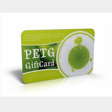 بطاقات RFID من مادة PETG المخصصة