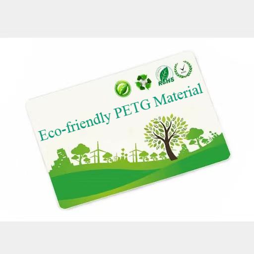 بطاقات PETG صديقة للبيئة