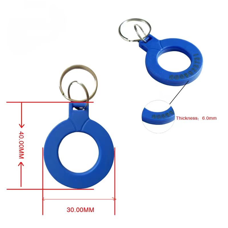 شكل دونات RFID Keyfobs