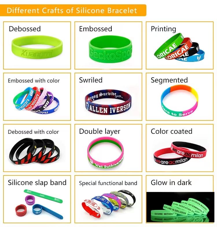 Custom Silicone Bracelets