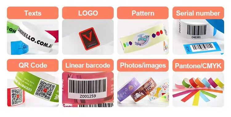 13.56mhz Wristband Rfid Tyvek