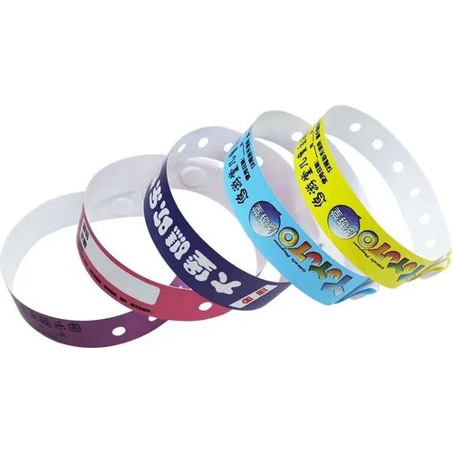 Disposable RFID PVC Bracelet For Events