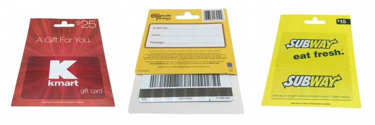 Barcode Gift Card Barcode Gift Card
