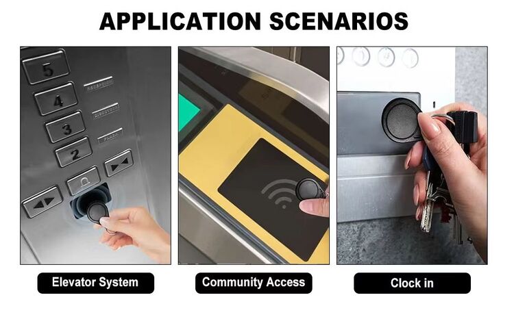 Application of rfid abs keyfobs