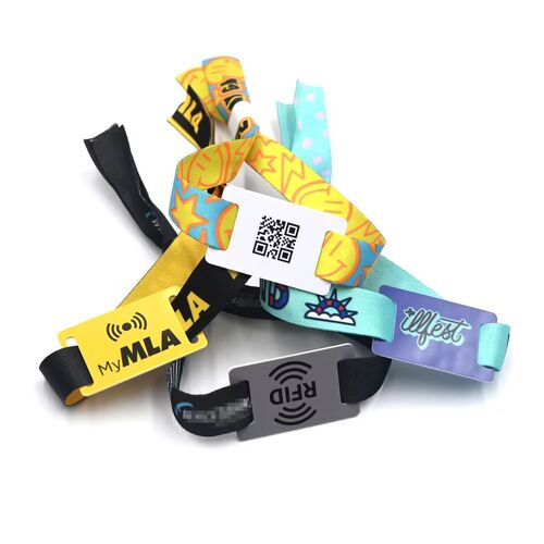 Polyester Rfid Wristband for Events