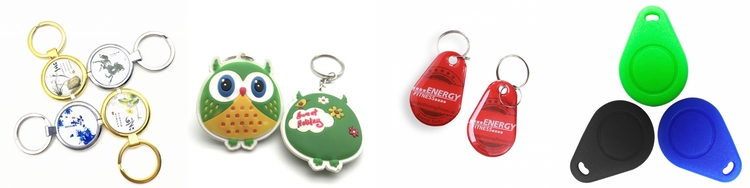 Customized RFID Key Fobs Customized RFID Key Fobs