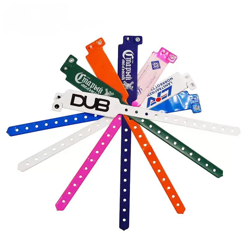 Colorful Rfid Pvc Wristband