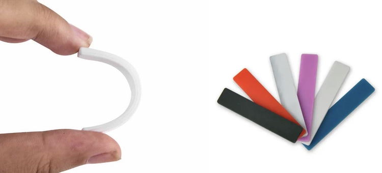 Soft UHF rfid silicone laundry tags