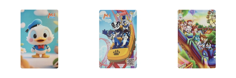 Customized RFID Cartoon Game Cards