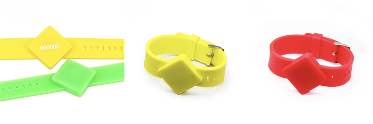 Customized 125kHz Silicone Wristbands