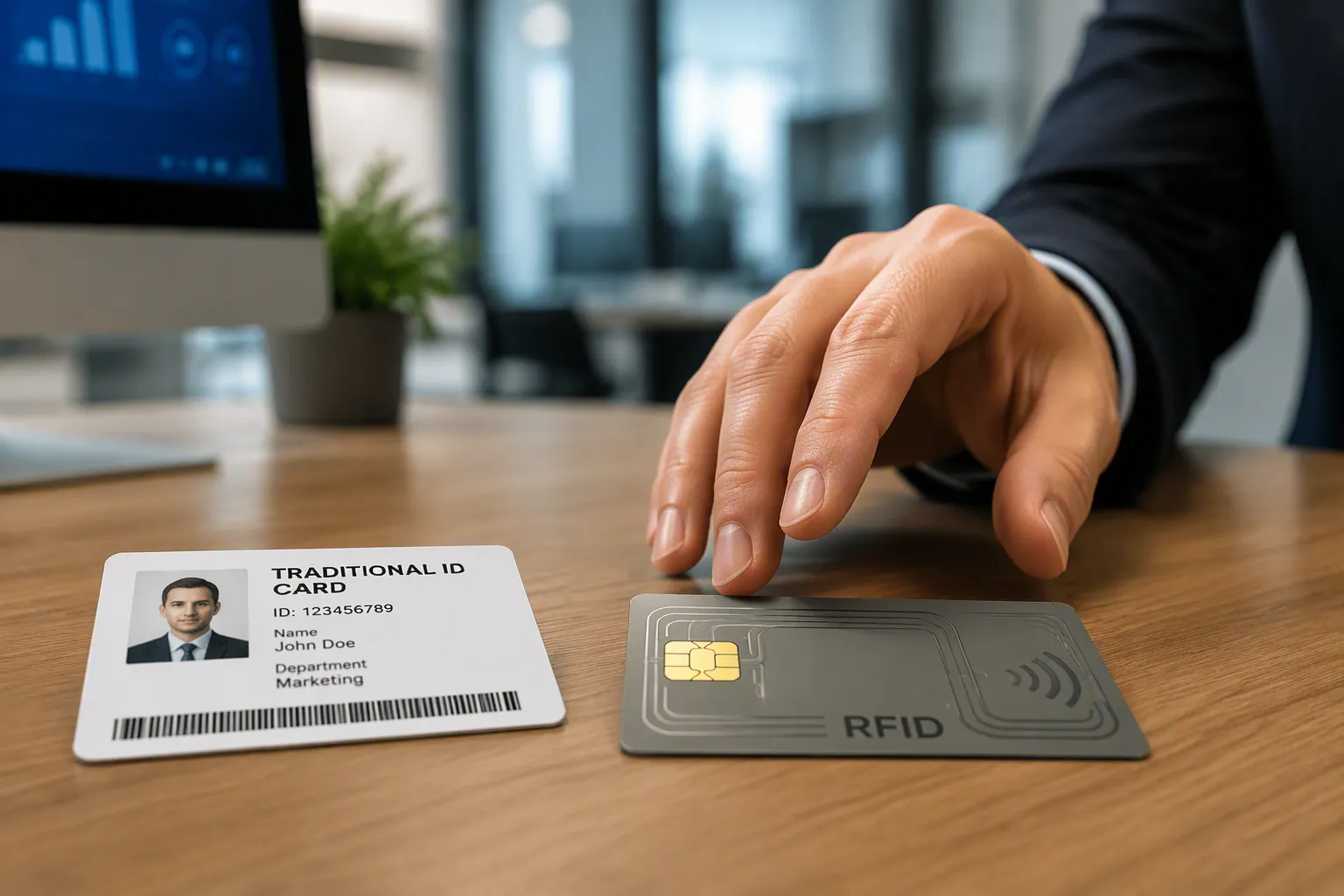 Why Businesses Are Replacing Traditional ID Cards with RFID Smart Cards