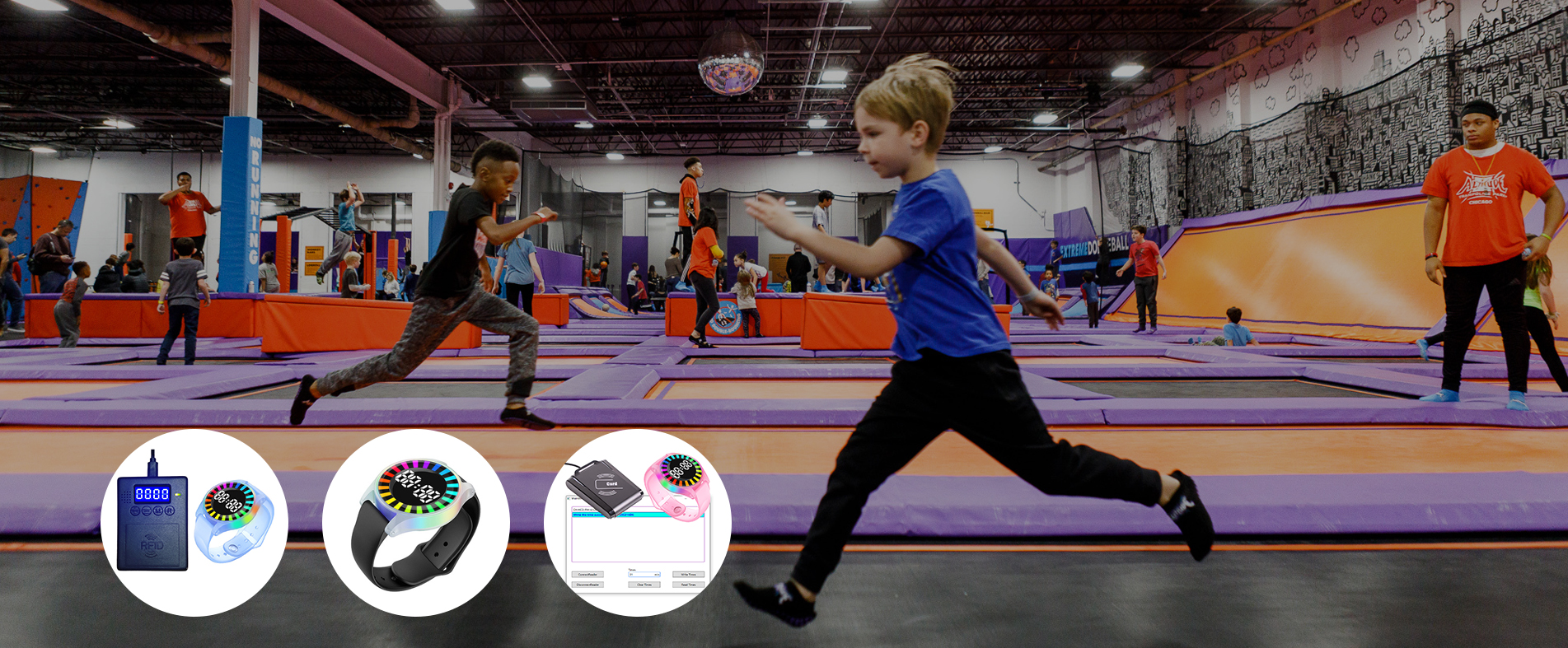 إدارة الوقت بسهولة مع أساور العد التنازلي بتقنية RFID