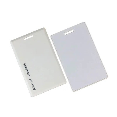 بطاقة RFID Clamshell بطاقة ذكية سميكة 125 كيلو هرتز RFID T5577 للتحكم في الوصول