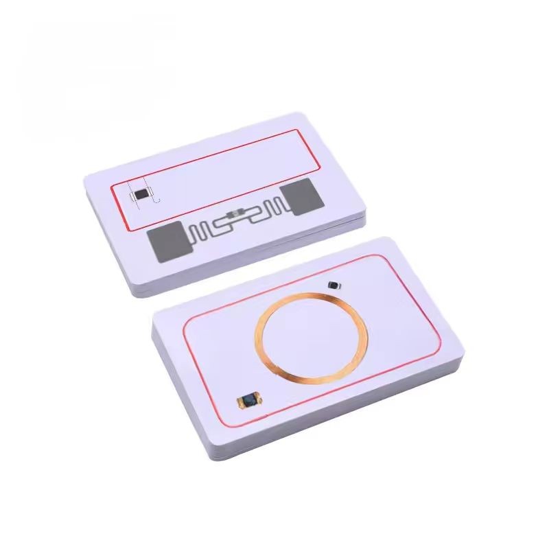 بطاقات ذكية مخصصة ثنائية التردد هجينة LF HF NFC RFID