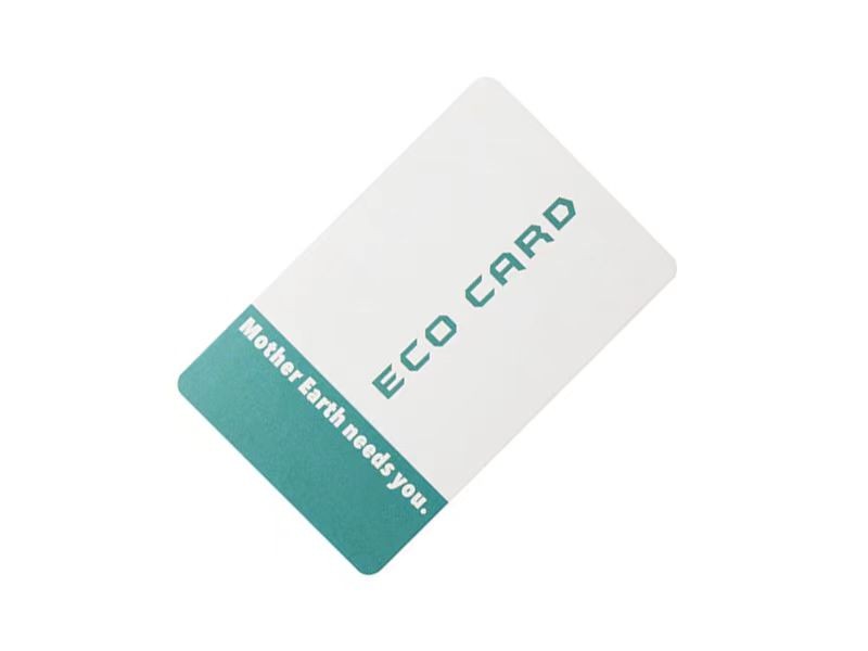 بطاقة ورقية صديقة للبيئة مزودة بشريحة RFID