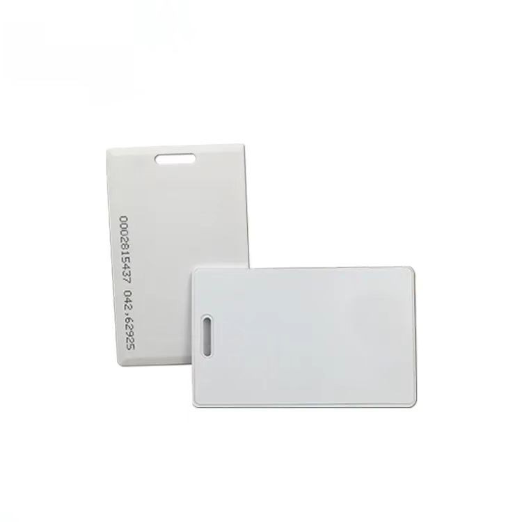 بطاقة RFID سميكة على شكل صدفة، بطاقة مفتاح فندقية ذكية ABS RFID