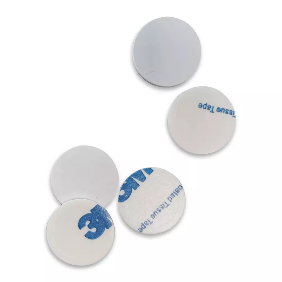 بطاقة عملات معدنية من مادة PVC بتقنية RFID بتردد 125 كيلوهرتز، بمقاس مخصص، 860-960 ميجاهرتز، 13.56 ميجاهرتز