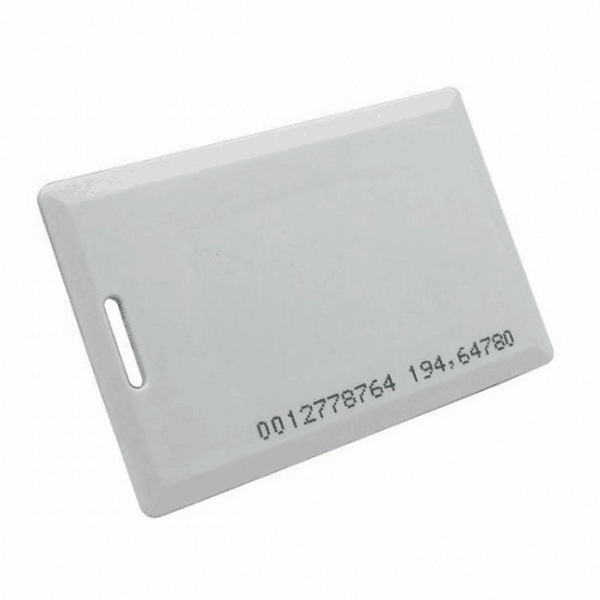 بطاقة التحكم في الوصول RFID 125 كيلو هرتز ABS Clamshell
