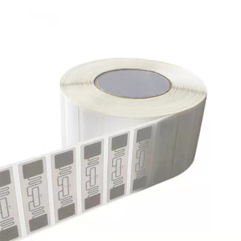 ملصقات بطاقات RFID طويلة المدى رخيصة الثمن، ISO18000 6C Inlay UHF RFID