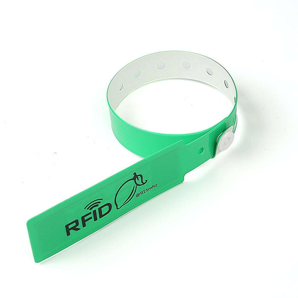 سوار هوية طبي من مادة PVC بتقنية RFID وأساور معصم من الفينيل للمستشفيات أو المستشفيات لتحديد هوية الأطفال حديثي الولادة
