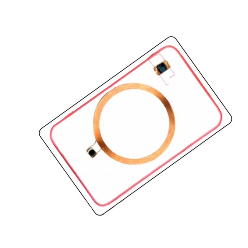 بطاقة ذكية هجينة مزدوجة التردد بتقنية RFID HF مع تقنية UHF