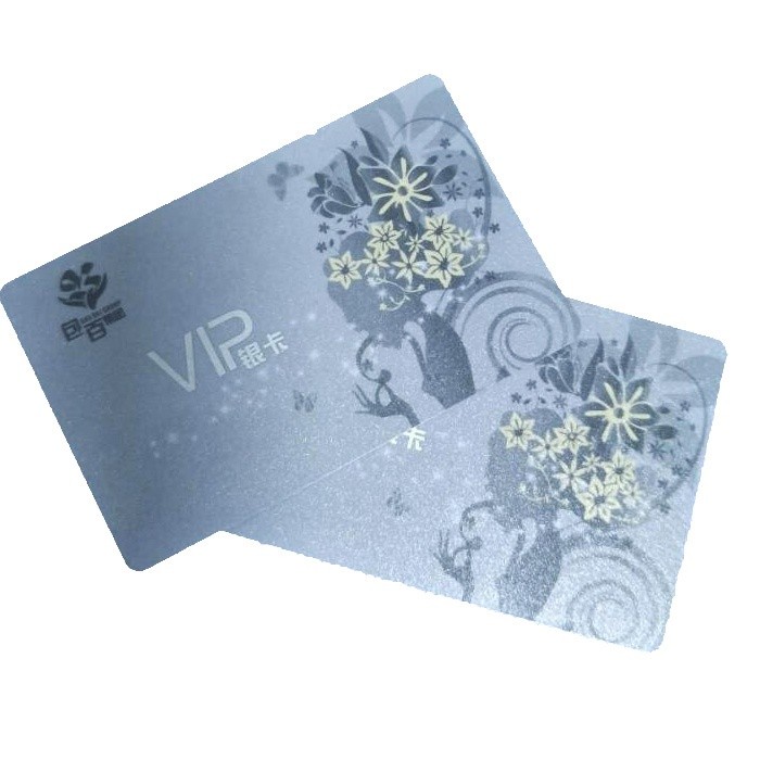 بطاقة VIP Diamond فاخرة من مادة PVC