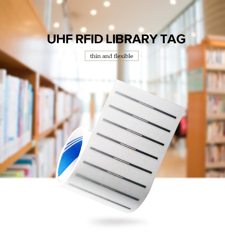 ملصق مضاد للسرقة لإدارة الكتب 860-960 ميجا هرتز، ملصق RFID، علامة RFID للمكتبة