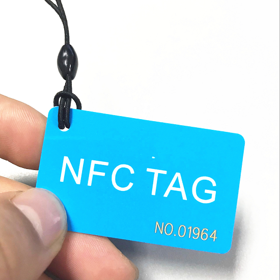 علامة NFC RFID PVC المطبوعة لتتبع الأصول