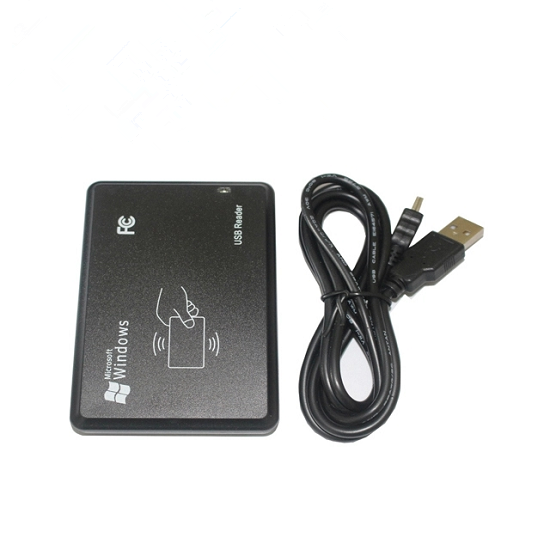 قارئ بطاقات الهوية الذكية RFID بواجهة USB/RS232 بتردد 125 كيلو هرتز