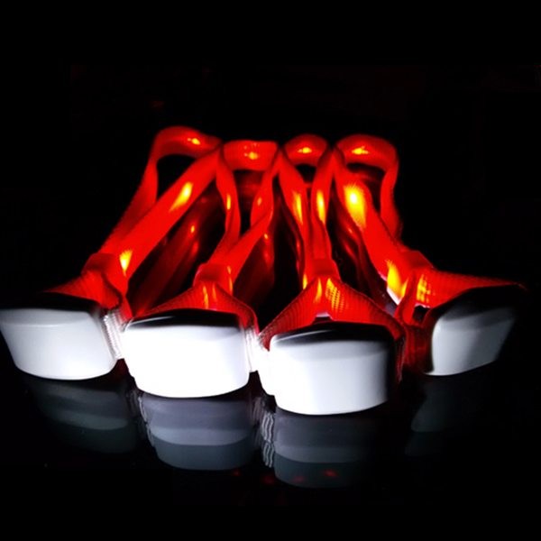 سوار نايلون RFID LED مع 15 لونًا متغيرًا وتحكمًا طويل المدى