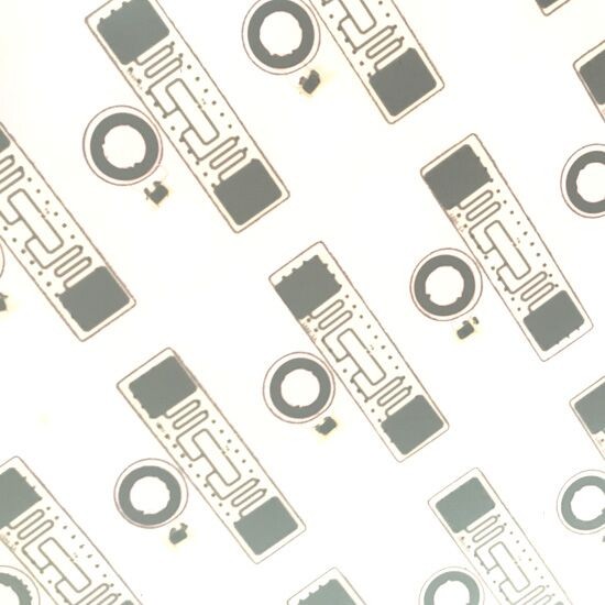 تطعيم PVC ثنائي التردد بتقنية RFID للبطاقات