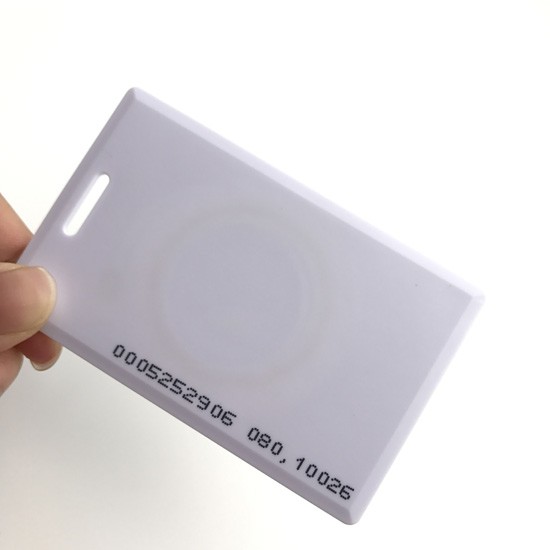 بطاقة RFID صدفية 125 كيلو هرتز من مادة ABS الملونة