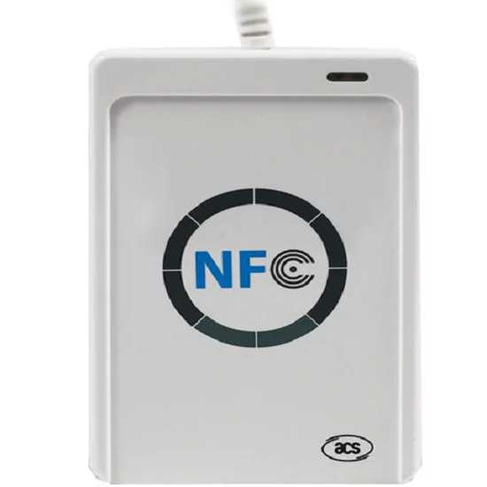 قارئ بطاقات ذكية بدون تلامس بتقنية RFID وNFC بتردد 13.56 ميجاهرتز ACR122U