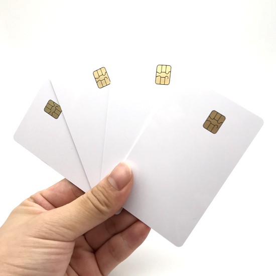 بطاقات ذكية برقاقة بلاستيكية 4442 متوافقة مع معيار ISO7816