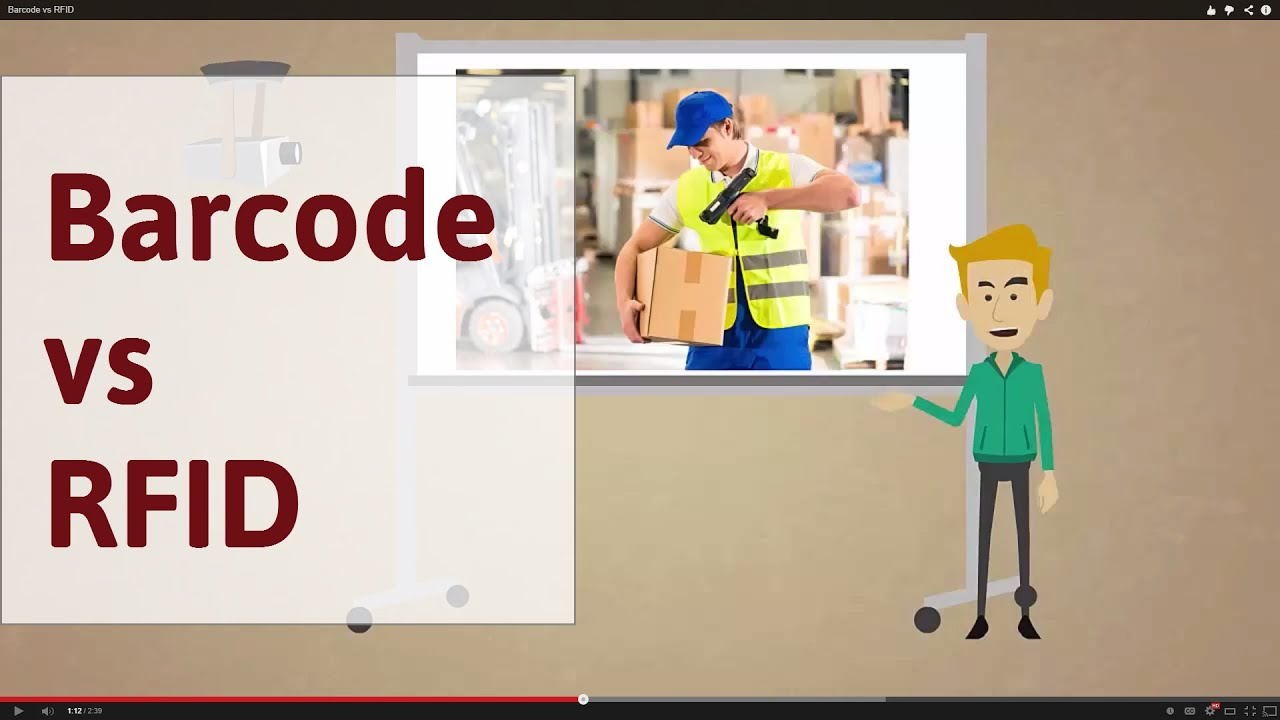 7 اختلافات بين علامات RFID والرموز الشريطية