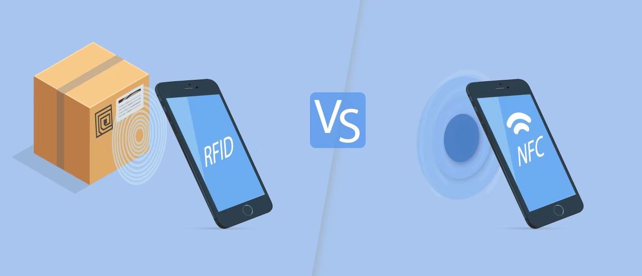 الفرق بين علامات RFID و NFC وسيناريوهات تطبيقها