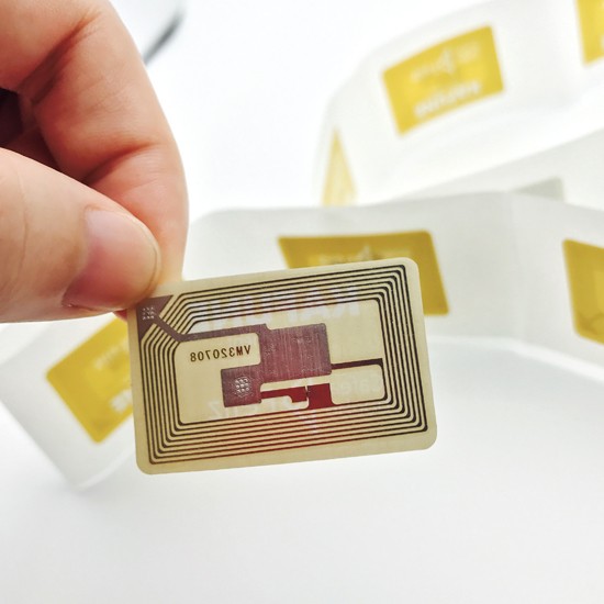 ملصق NFC 13.56 ميجاهرتز للاستخدام مرة واحدة