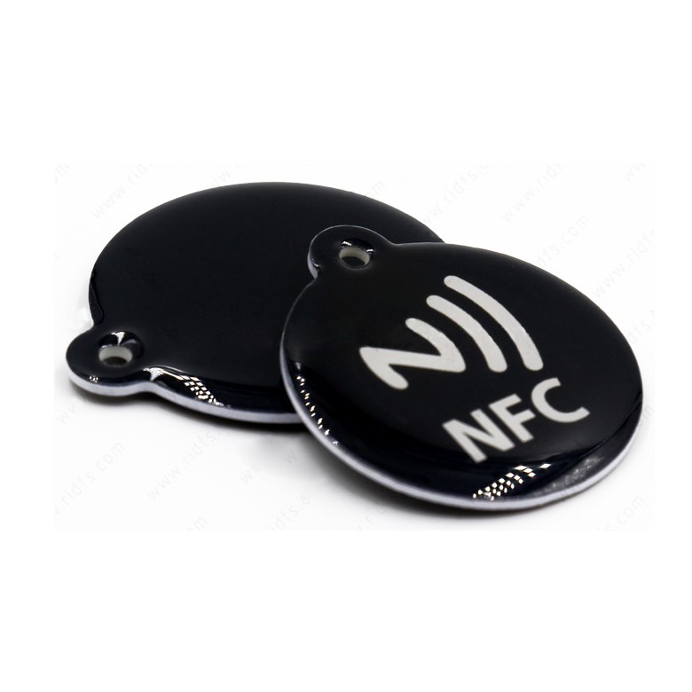 علامة NFC إيبوكسي قابلة للبرمجة لتتبع الكلاب بتردد 13.56 ميجا هرتز