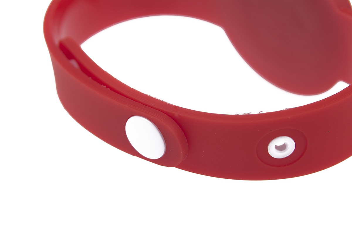 سوار NFC ذو الأزرار البلاستيكية الناعمة RFID القابل للاستخدام مرة واحدة