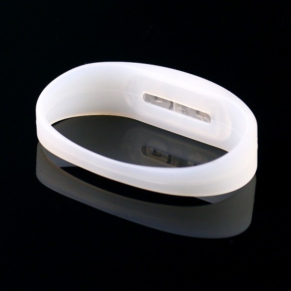 سوار LED وامض بتقنية RFID مع شريط سيليكون مطبوع عليه شعار