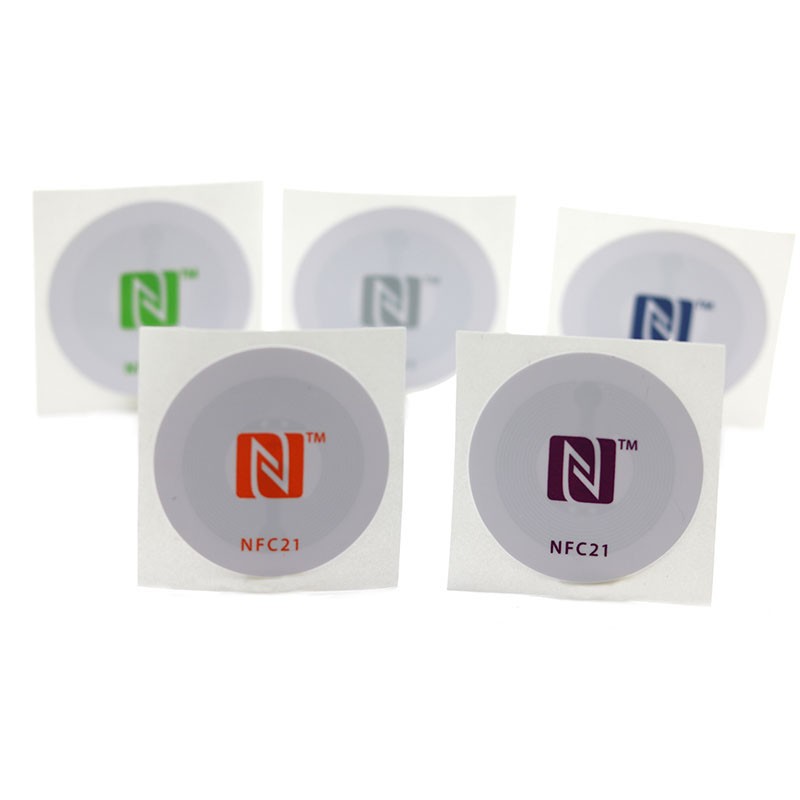 ملصقات بطاقات RFID بتردد 13.56 ميجاهرتز، ملصقات NFC، ملصقات RFID لبطاقات الدخول