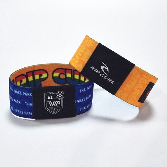 سوار معصم RFID من القماش المرن المنسوج LF