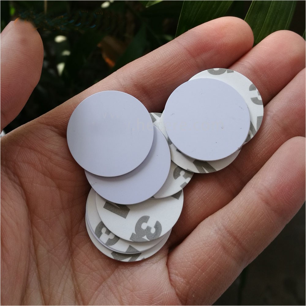 ملصقات TK4100(EM4200) 125 كيلو هرتز RFID 3M عملات معدنية 25 مم