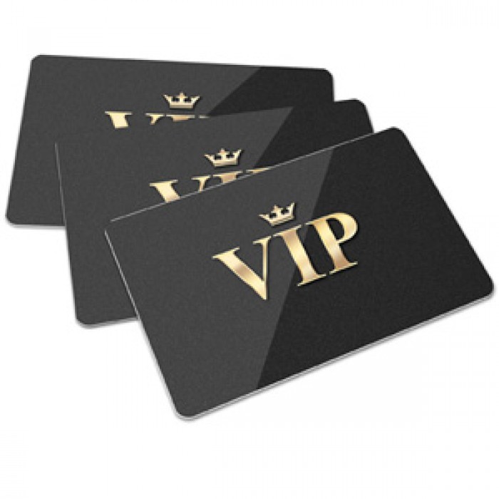 بطاقة VIP الماسية للطباعة المخصصة