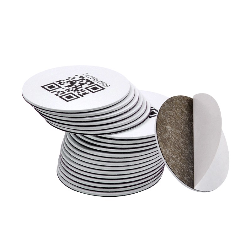 علامة عملة معدنية مقاومة للماء HF RFID PVC